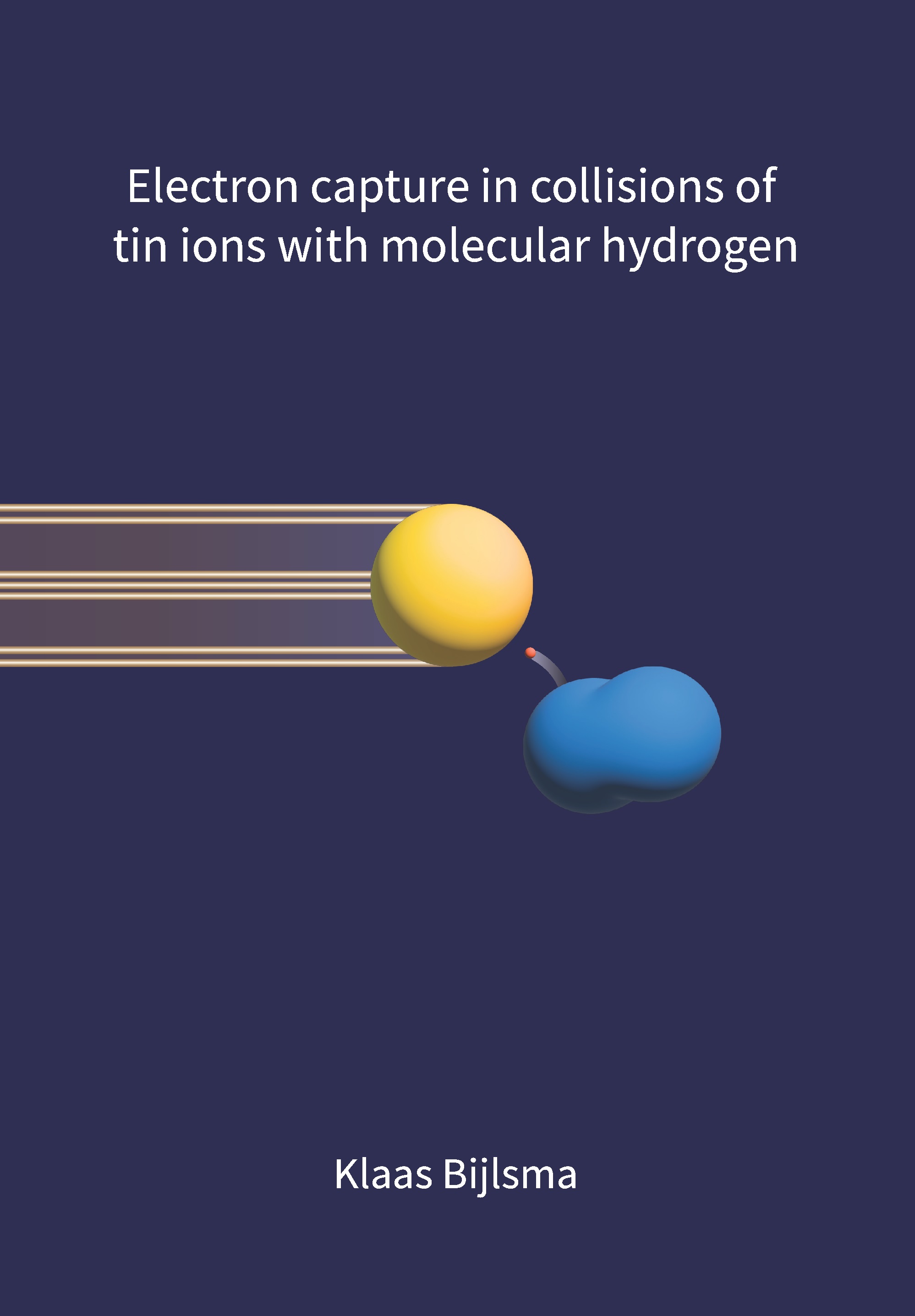 Cover of Electron capture in collisions of tin ions with molecular hydrogen